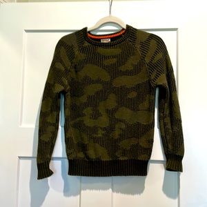 Cat & jack camo sweater